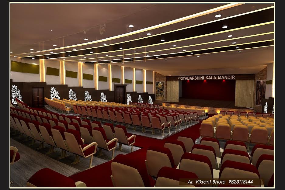 PRIYADARSHINI KALA MANDIR Sitting Area | Concepts Architects & Interior Designers