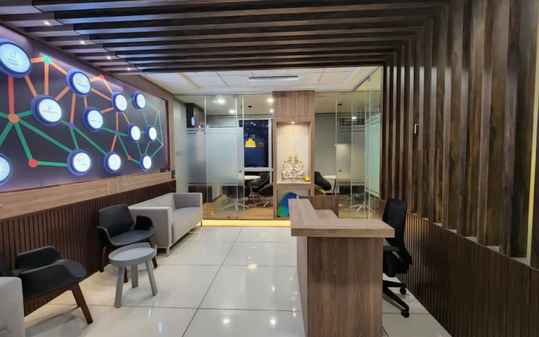 Pinnacle Teleservices Mumbai Office Interior Designing